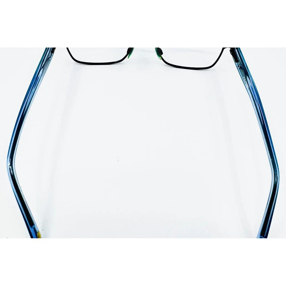 Kilter Eyeglasses Frames Womens Black Blue K5003 001 49-15-135 Full Rim Eyewear